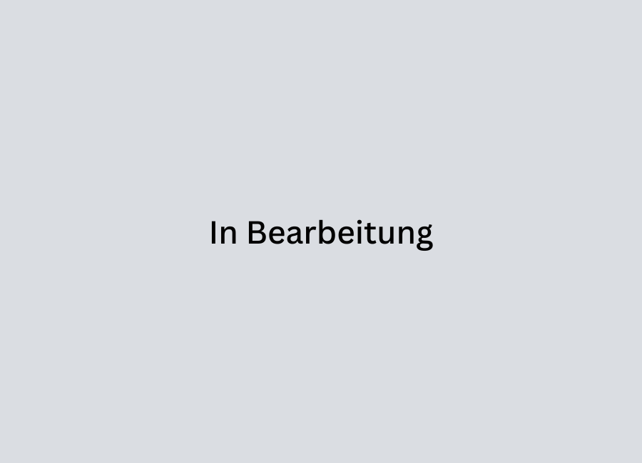 In Bearbeitung